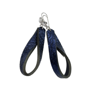 Nahast kõrvarõngad WLB-13