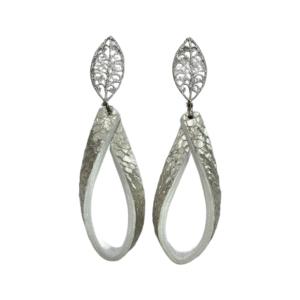 Nahast kõrvarõngad WLB-14