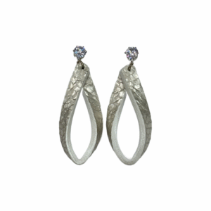 Nahast kõrvarõngad WLB-18