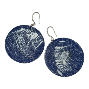 Nahast kõrvarõngad WLB-20