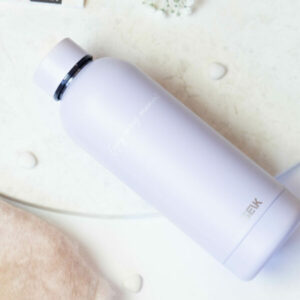 SEIK joogipudel ENJOY EVERY MOMENT.  –  helelilla 500 ml terasest SK-155