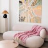 Mira villane pleed roosa WSH-184 - Image 3