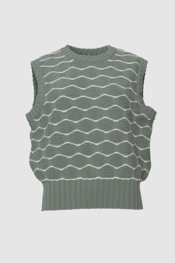 Nami meriino vest roheline WSH-194