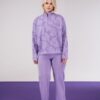 Aura meriino lukuga kampsun violetne WSH-195 - Image 3