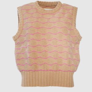 Nami meriino vest beež WSH-193