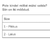 Iki meriino müts must WS-200 - Image 3